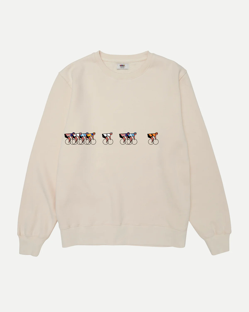 Sweater 'TDLC 70s' (Off White)