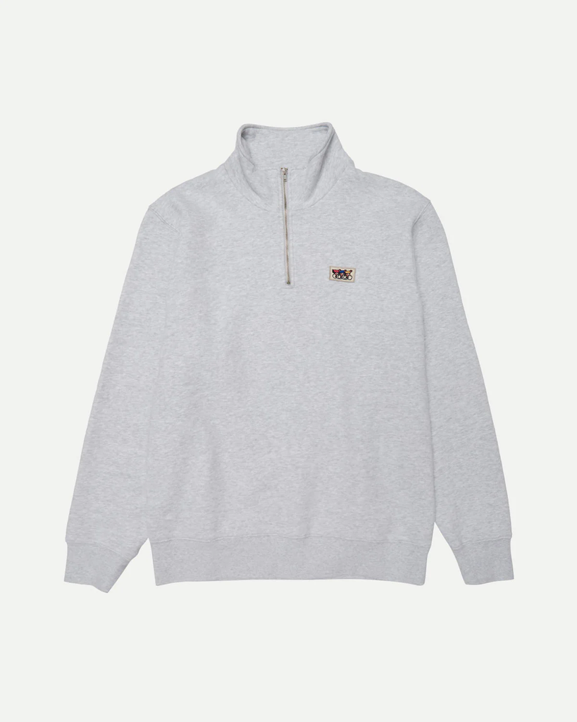 Zip Sweatshirt (Light grey)