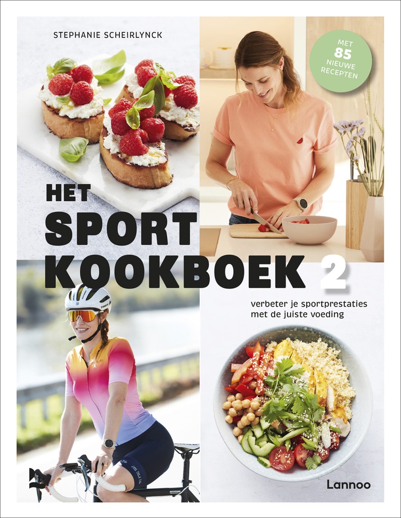 Boek 'Het Sportkookboek 2' Stephanie Scheirlynck