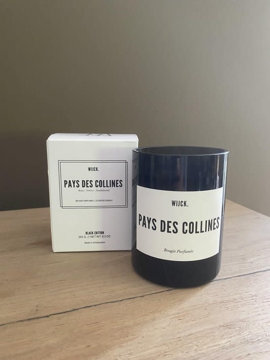 Scented candle 'Pays des Collines'