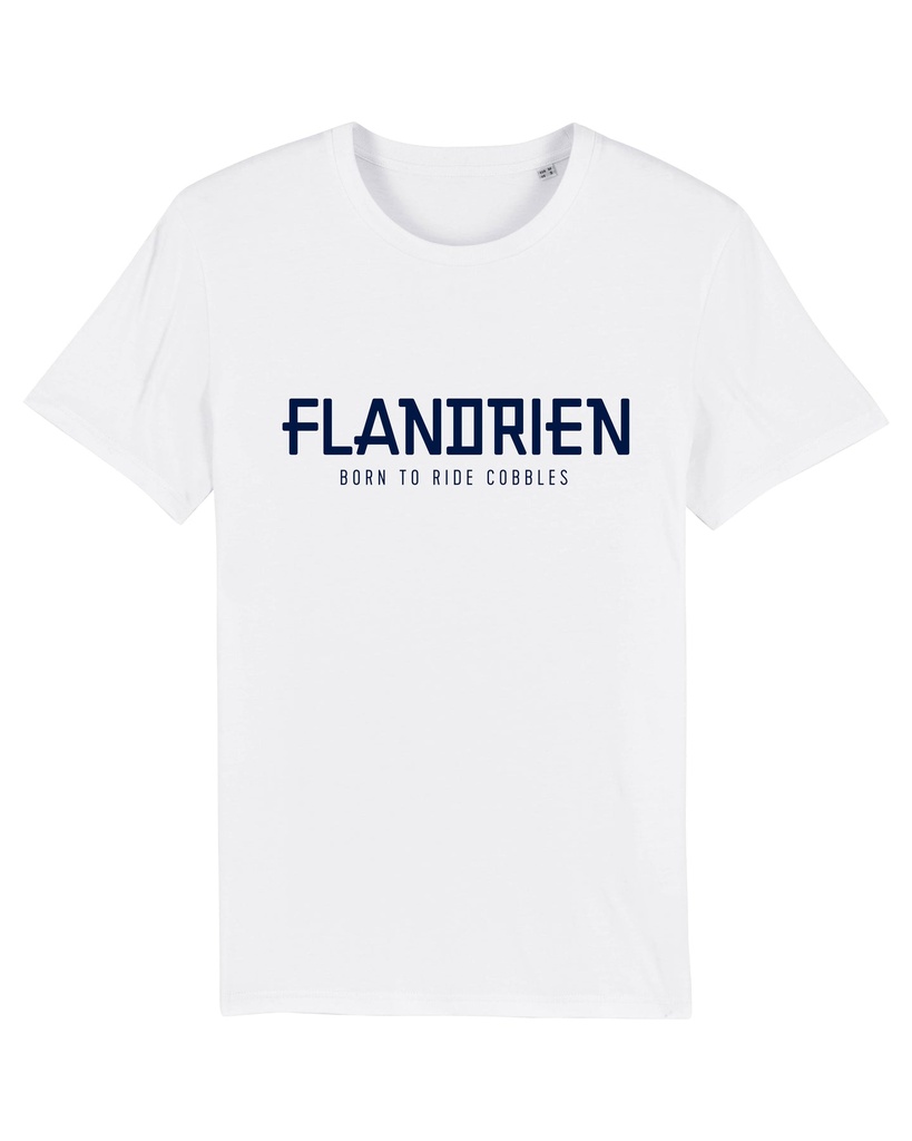 T-shirt 'Flandrien' wit