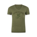 T-shirt 'La Patronne' (groen) 