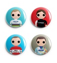 Buttons 'Pro Cycling Trumps Boonen/Cancellara/Leman/Museeuw'