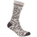 Sokken 'Le Patron' Bicycle socks lichtgrijs 35-38