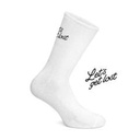 Sokken 'Let's Get Lost' (white)