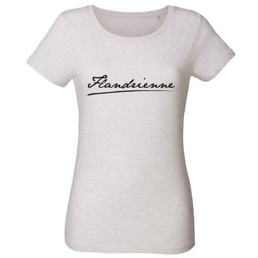 T-shirt 'Flandrienne' (vintage white)