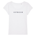 T-shirt 'Kopmadam' (white)