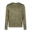 Le Patron sweater 'Sweat á Bicyclette' (green)