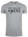 T-shirt 'Zot van de koers' (grey)