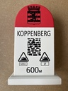 Kilometerpaal 'Koppenberg' Groot